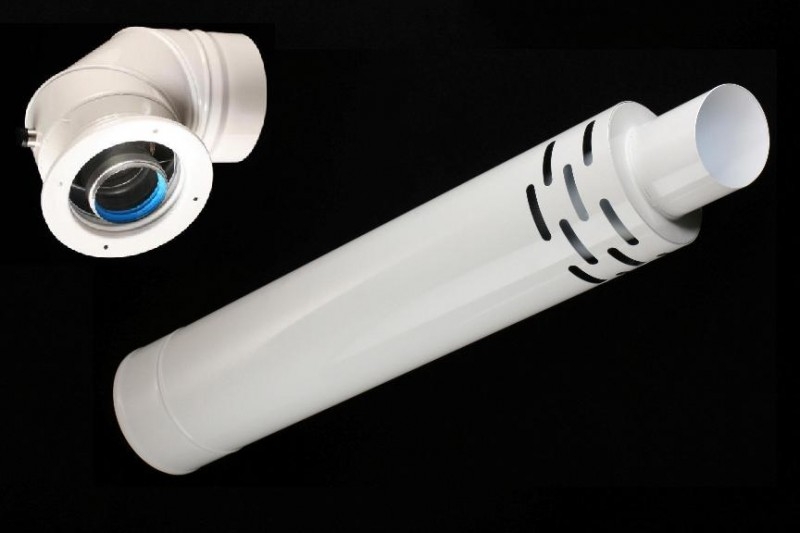 Onnline Zestaw powietrzno-spalinowy poziomy 60x100mm do kotłów kondensacyjnych VAILLANT- ONPPS60100VAILK