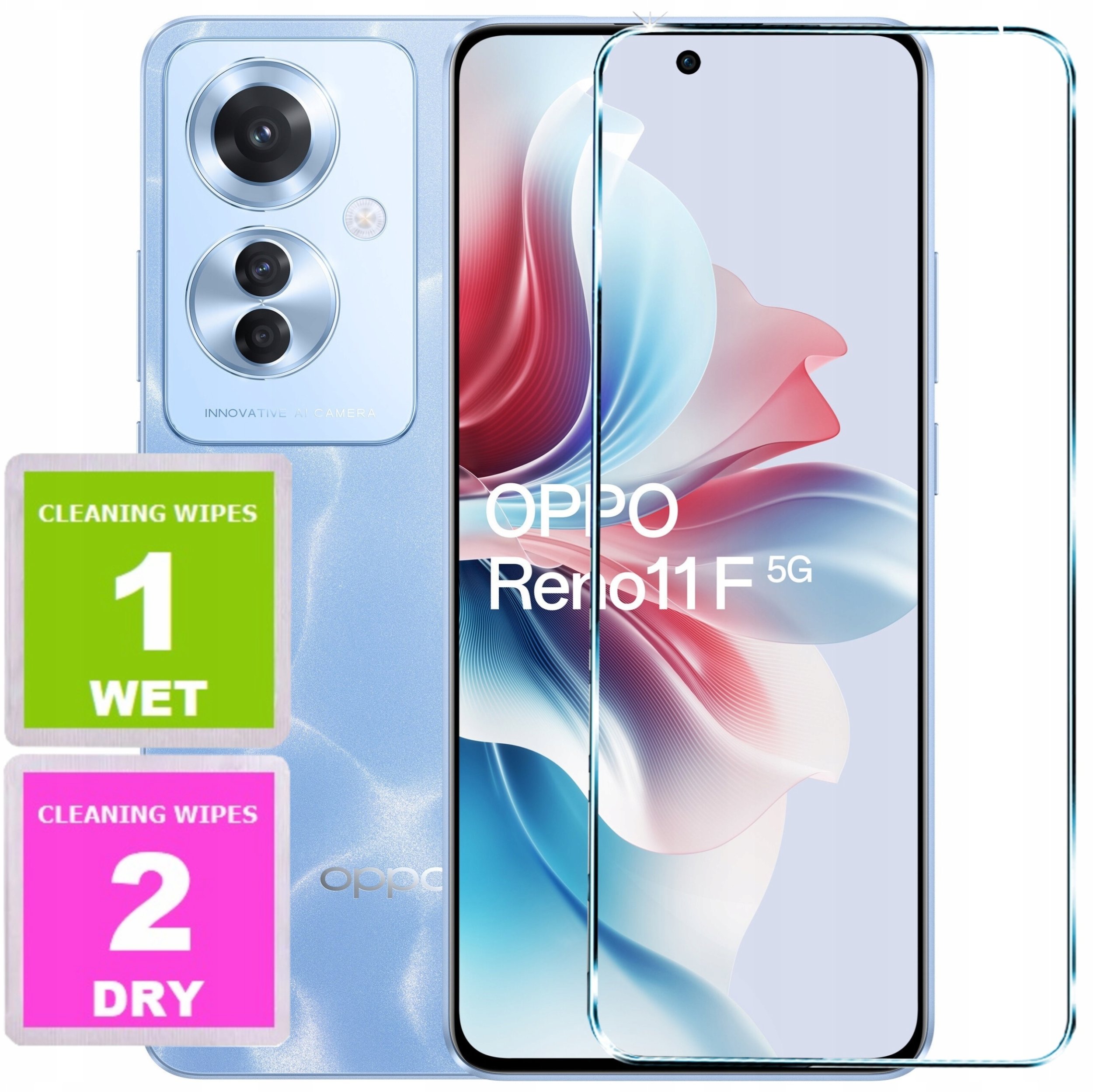 Szkło hartowane 2,5D do Oppo Reno 11F 5G (Global)