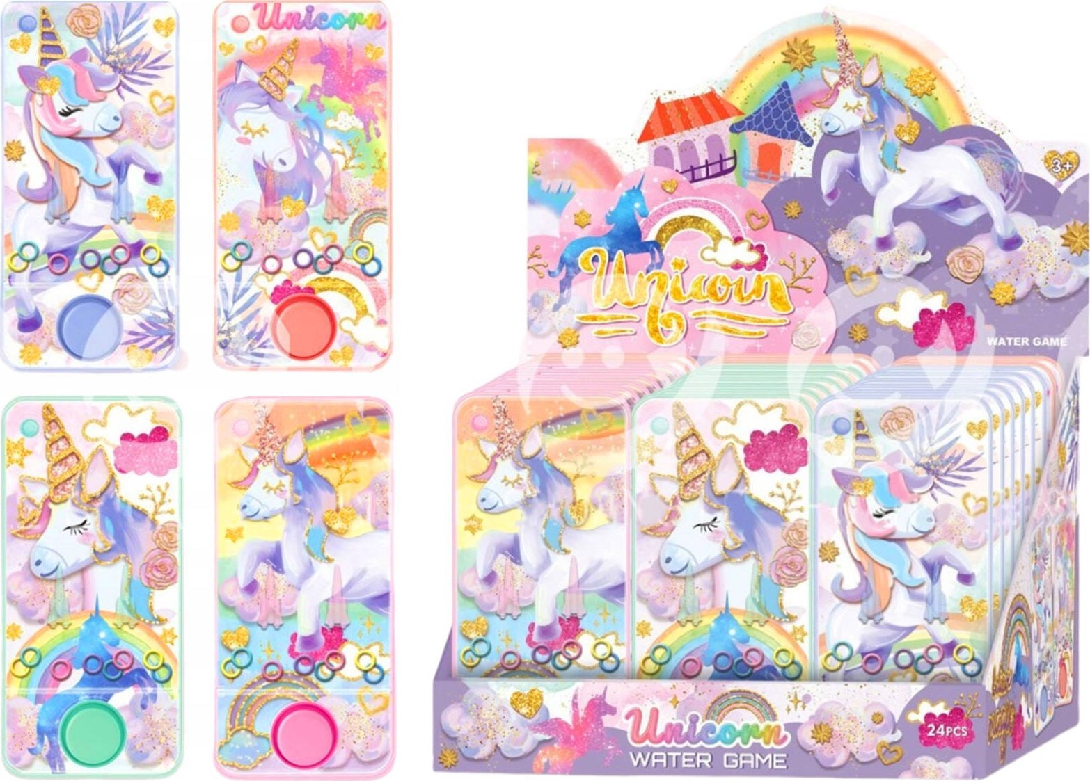 Trifox Gra wodna Jednorożec A-0714 p24, mix cena za 1 szt