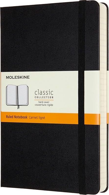 Moleskine Notes Classic 13x21 tw. linia czarny