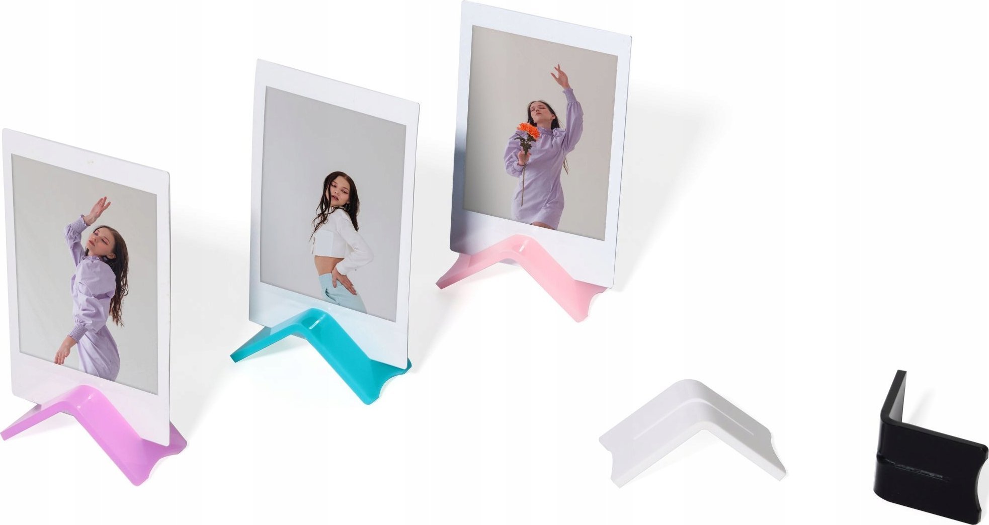 Ramka LoveInstant Uchwyt Podstawka Ramka Na Zdjęcie Fujifilm Instax / Różowy