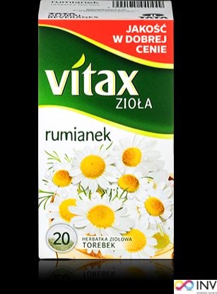 Vitax HERBATA VITAX ZIOŁA RUMIANEK 20 TOREBEK 6631751