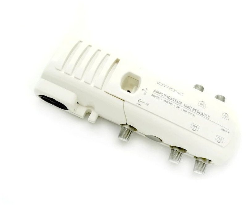 Wzmacniacz domowy IOTRONIC 5G 1/4 Televes ref. 480286, regulowany