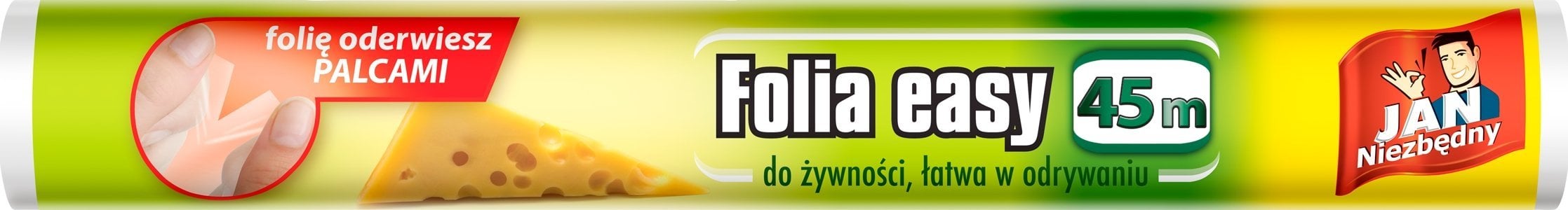 JAN Niezbędny FOLIA DO ŻYWNOŚCI JAN NIEZBĘDNY 45 M EASY 8035