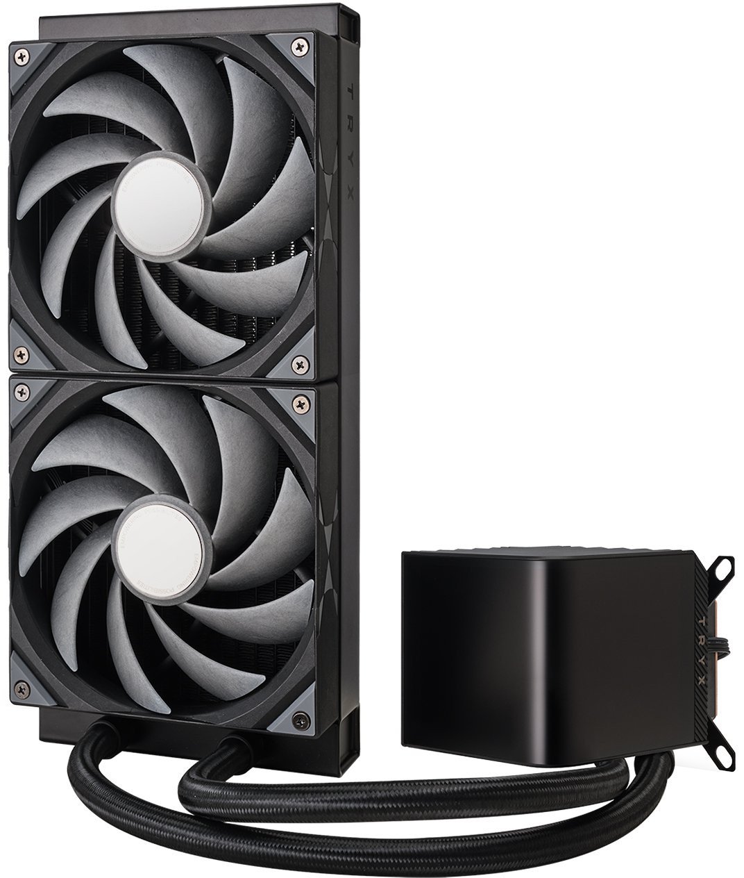 TRYX PANORAMA Komplett-Wasserkühlung - 280 mm, schwarz