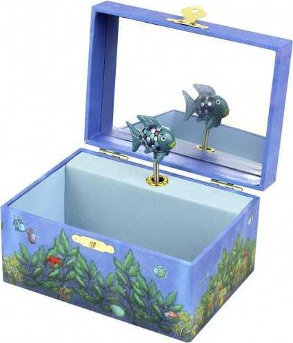 Trousselier Trousselier Jewellery Music Box Rainbow Fish, Night Glow
