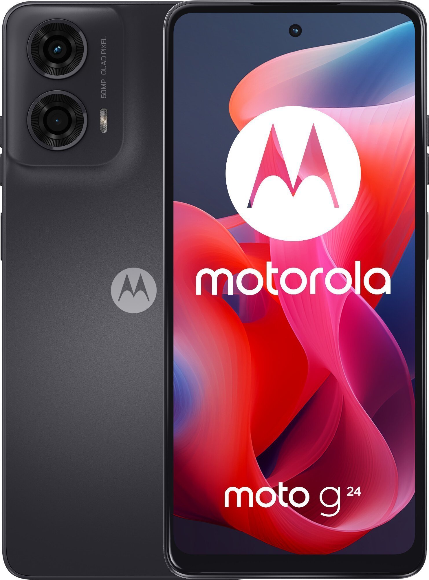 Smartfon Motorola Moto G24 4/128GB Grafitowy (80337790738090)