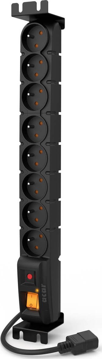 Acar Listwa przeciwprzepięciowa S8 FA RACK 19 IEC 3m
