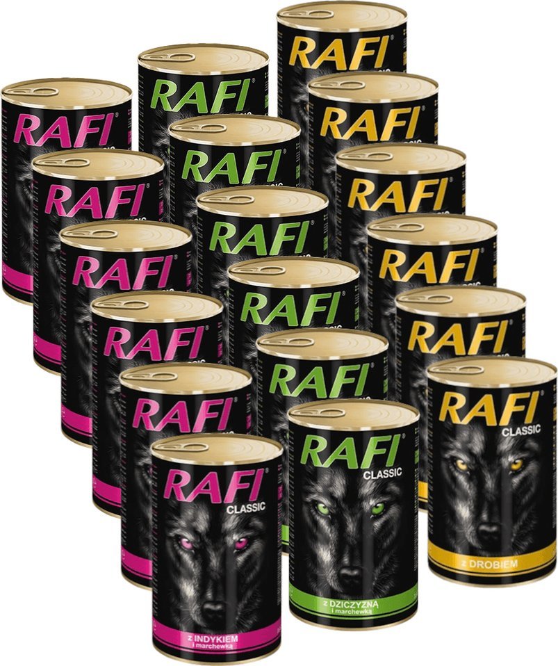 Dolina Noteci Rafi Classic MIX SMAKÓW w Sosie 18x1240g