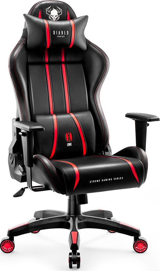 Fotel Diablo Chairs X-One 2.0 King Czarny-czerwony