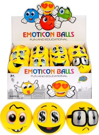 Mega Creative -MC PILKA ANTYSTRES 7CM BUZKA 22-2 24/288/576