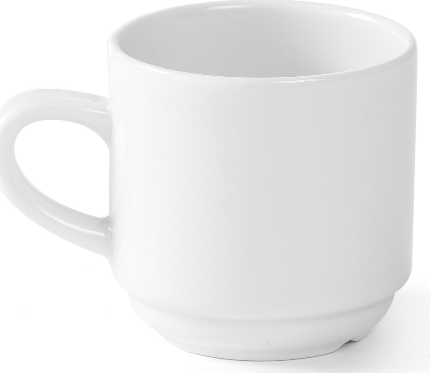 Hendi Filiżanka do kawy hotelowa OPTIMA biała porcelana 90ml zestaw 12szt. - Hendi 770900 Filiżanka do kawy hotelowa OPTIMA biała porcelana 90ml zesta