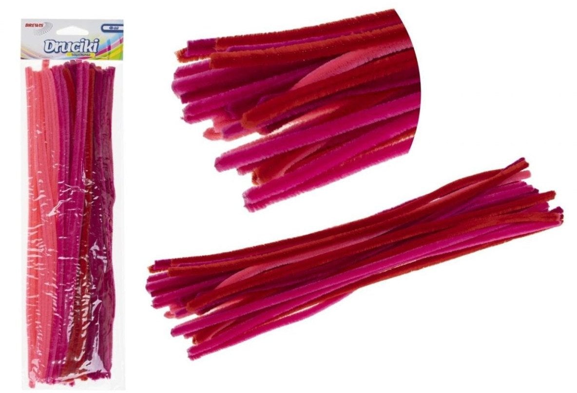 Druciki kreatywne odcienie różowego