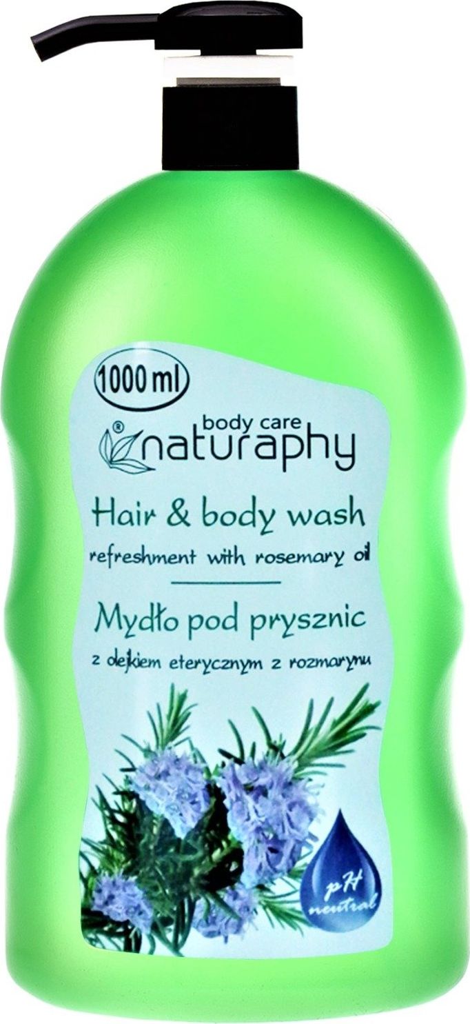 BluxCosmetics Mydło pod prysznic z olejkiem eterycznym z rozmarynu 1L