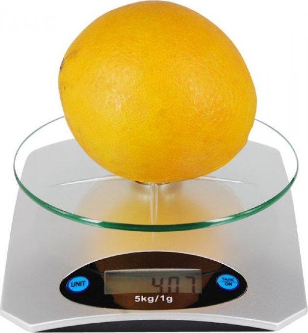 Waga kuchenna Retoo WAGA KUCHENNA LCD DO 5kg ELEKTRONICZNA SZKLANA WK1
