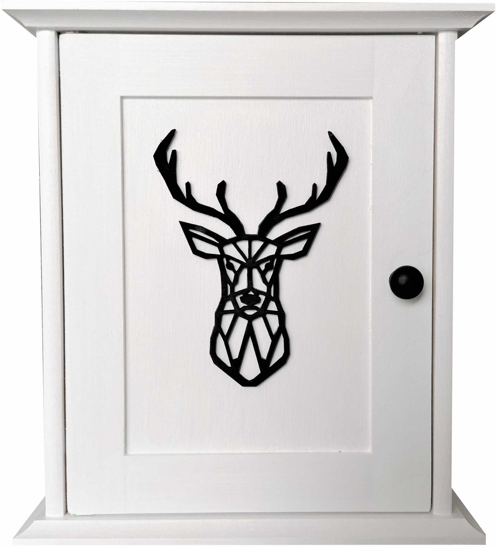 Drewniana Szafka na Klucze