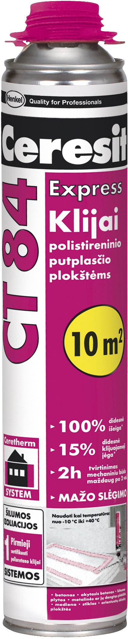 PU GLUE FOR EPS CERESIT CT84 850ML