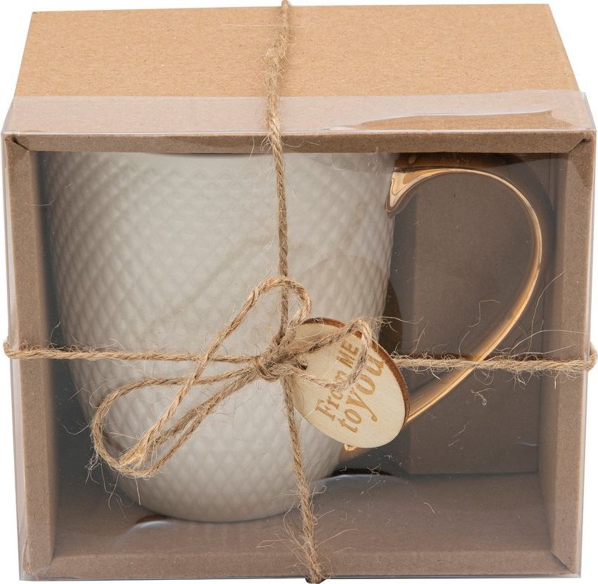 Florina Kubek porcelanowy prezentowy Florina Romby 400 ml