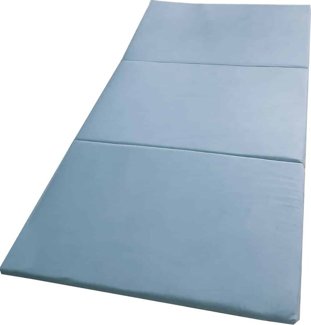 Małpiszon Materac gimnastyczny 180 x 100 x 5 cm niebieski Małpiszon