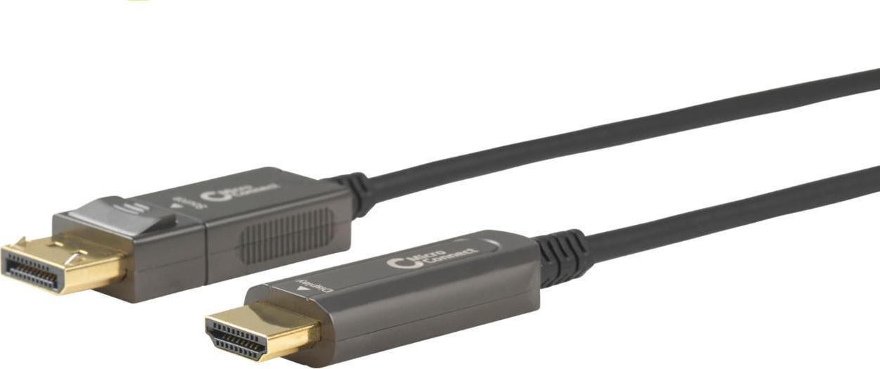 Kabel MicroConnect DisplayPort - HDMI 15m czarny (DP-HDMI-1500V1.4OP)