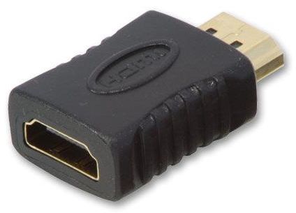 Adapter AV Lindy HDMI - HDMI czarny (41232)