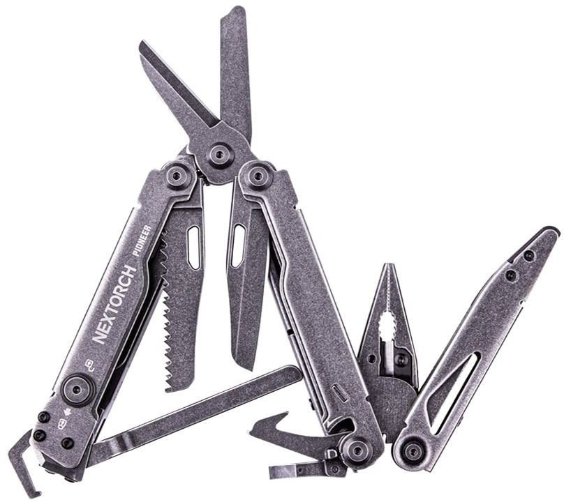Nextorch PIONEER PROFESSIONAL MULTITOOL (14 TOOLS) Gray