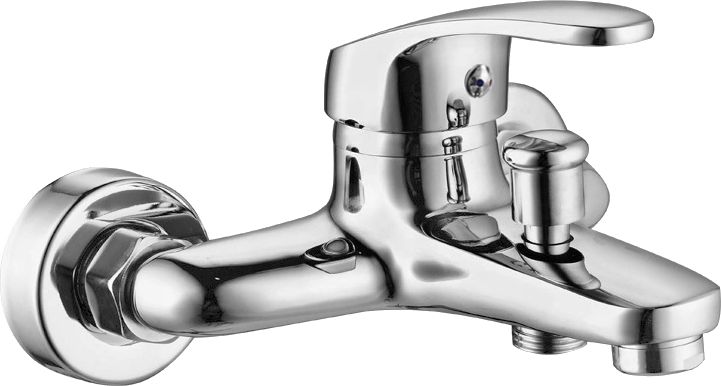 Bateria wannowa Mexen Erica ścienne chrom