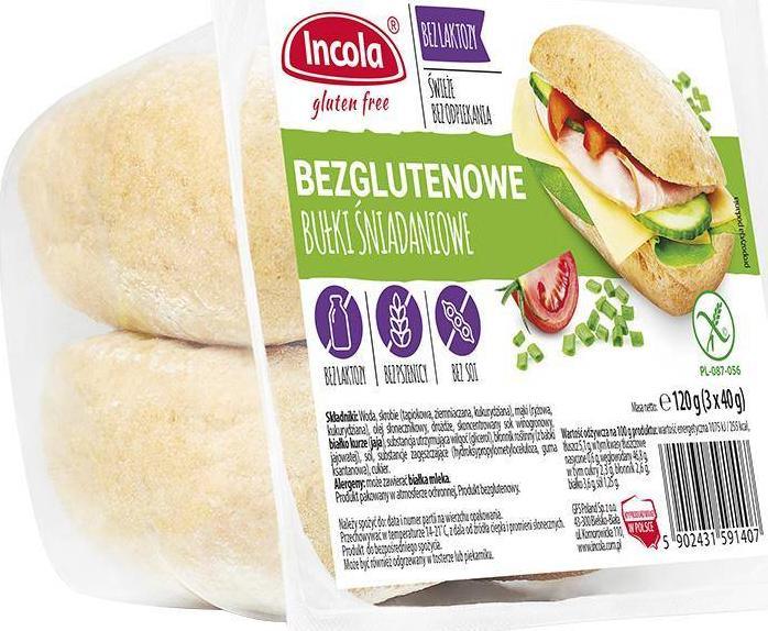 GFS Poland Bułki śniadaniowe bezglutenowe 120 g