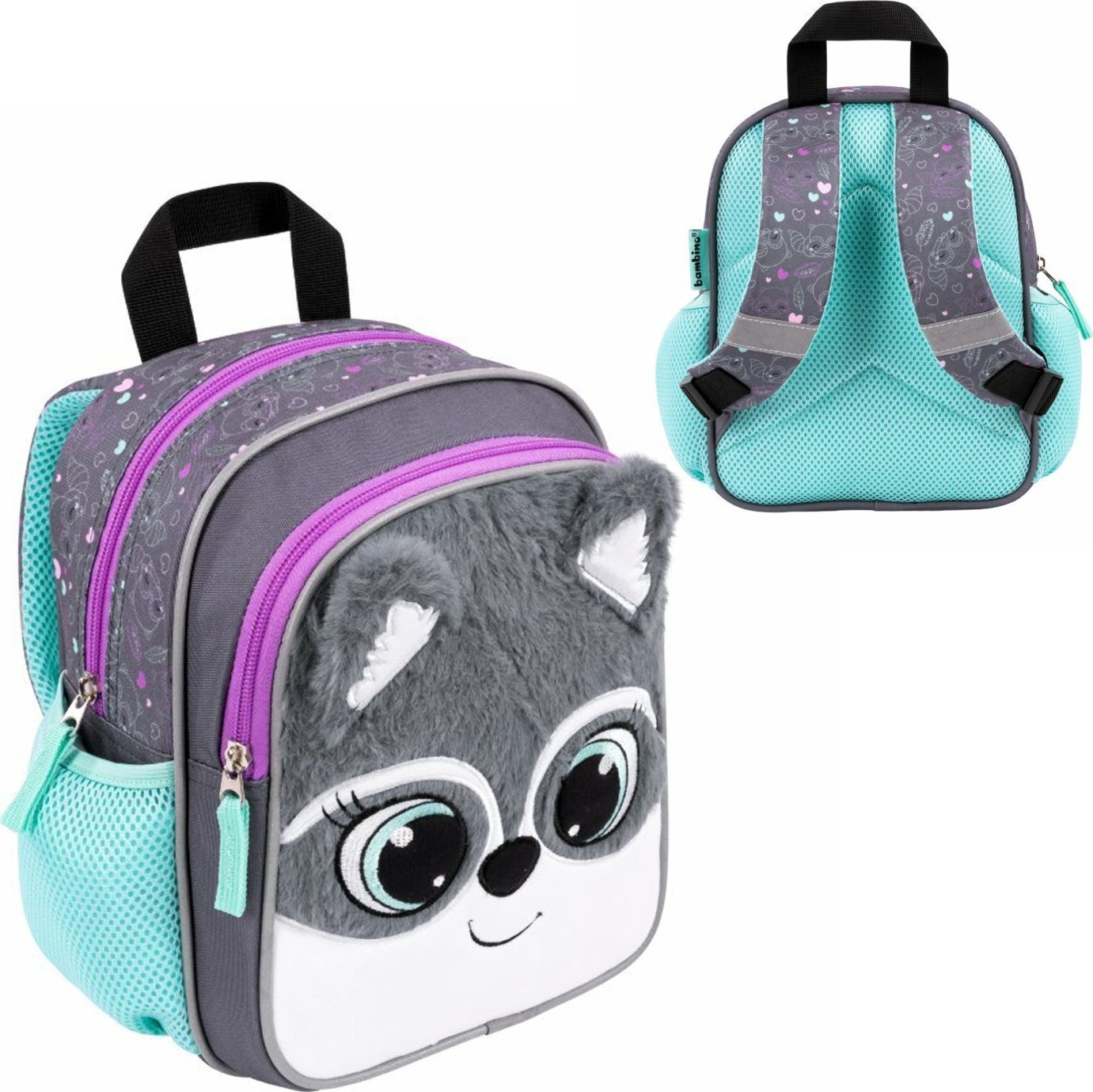 Bambino Racoon Szop Pracz D7 szary