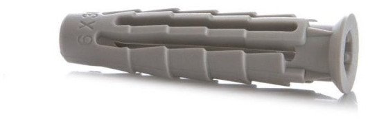 UNIVERSAL NYLON PLUG T6 6X30 MM