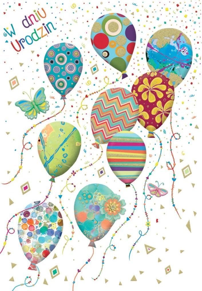 Teka Kartka okoliczno¶ciowa Urodziny