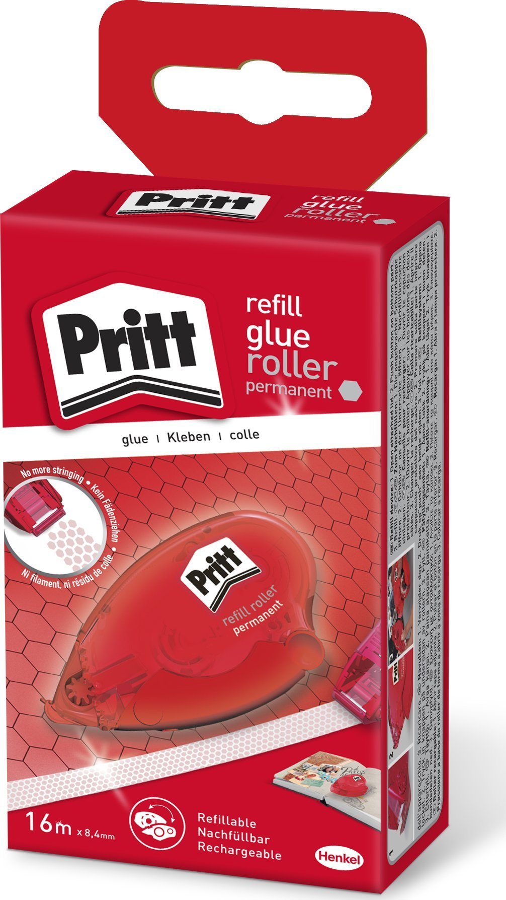 Pritt Refill Klejenie, B: 8,4mm, L: 16m, permanen