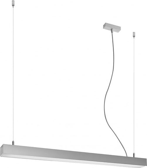 Lampa wisząca Lumes Srebrna lampa wisząca z modułem LED 4000 K - EX616-Pini