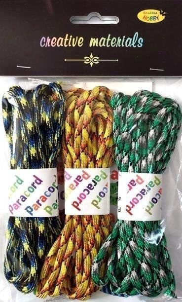 Zestaw paracord 2,8mb 3 kolory