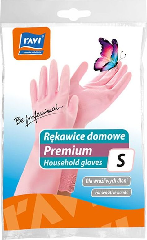 Ravi Rękawice gospodarcze hipoalergiczne rozmiar 7"