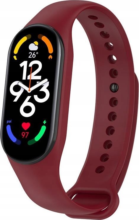 Hello Case OPASKA ZAMIENNA DO XIAOMI MI BAND 5 / 6 / 7 BORDOWY BRANSOLETKA SMART