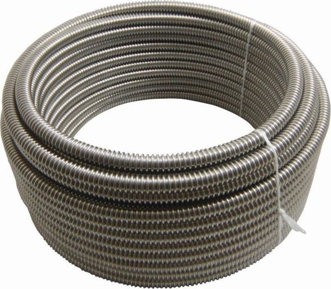 AGAflex Rura karbowana nierdzewna do wody 3/4 x 5m
