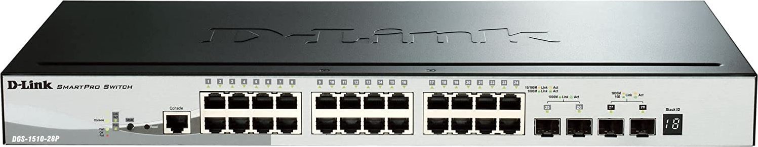 Switch D-Link D-link-DGS-1510-28P/E 28-Port Stackable switch