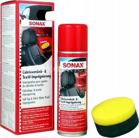 Sonax Kabrioleto stogo ir tekstilės impregnantas Sonax, 250 ml