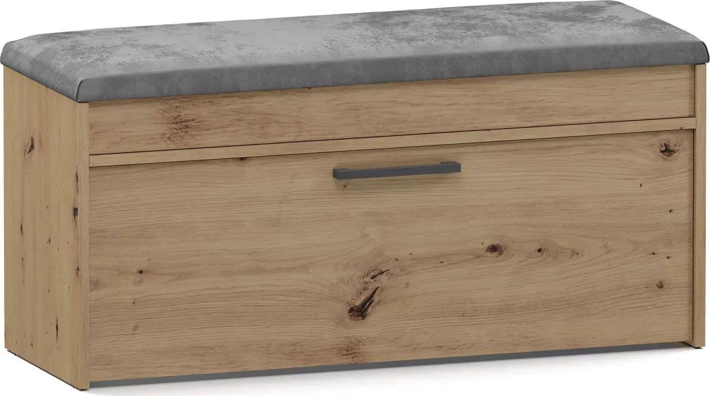 Elior Szafka na buty z siedziskiem dąb artisan - Triso 4X