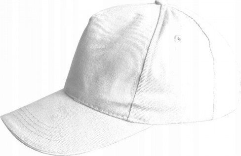 Stalco Czapka z daszkiem biała regulowana
