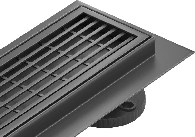 Mexen Mexen Flat M33 odpływ liniowy 100 cm, czarny - 1733100-15