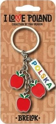 Breloczek Pan Dragon Brelok I love Poland Polska ILP-BRE-C-PL-06