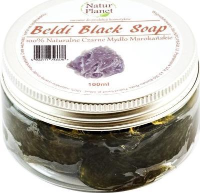 Natur Planet Mydło czarne marokańskie 100g NATUR PLANET