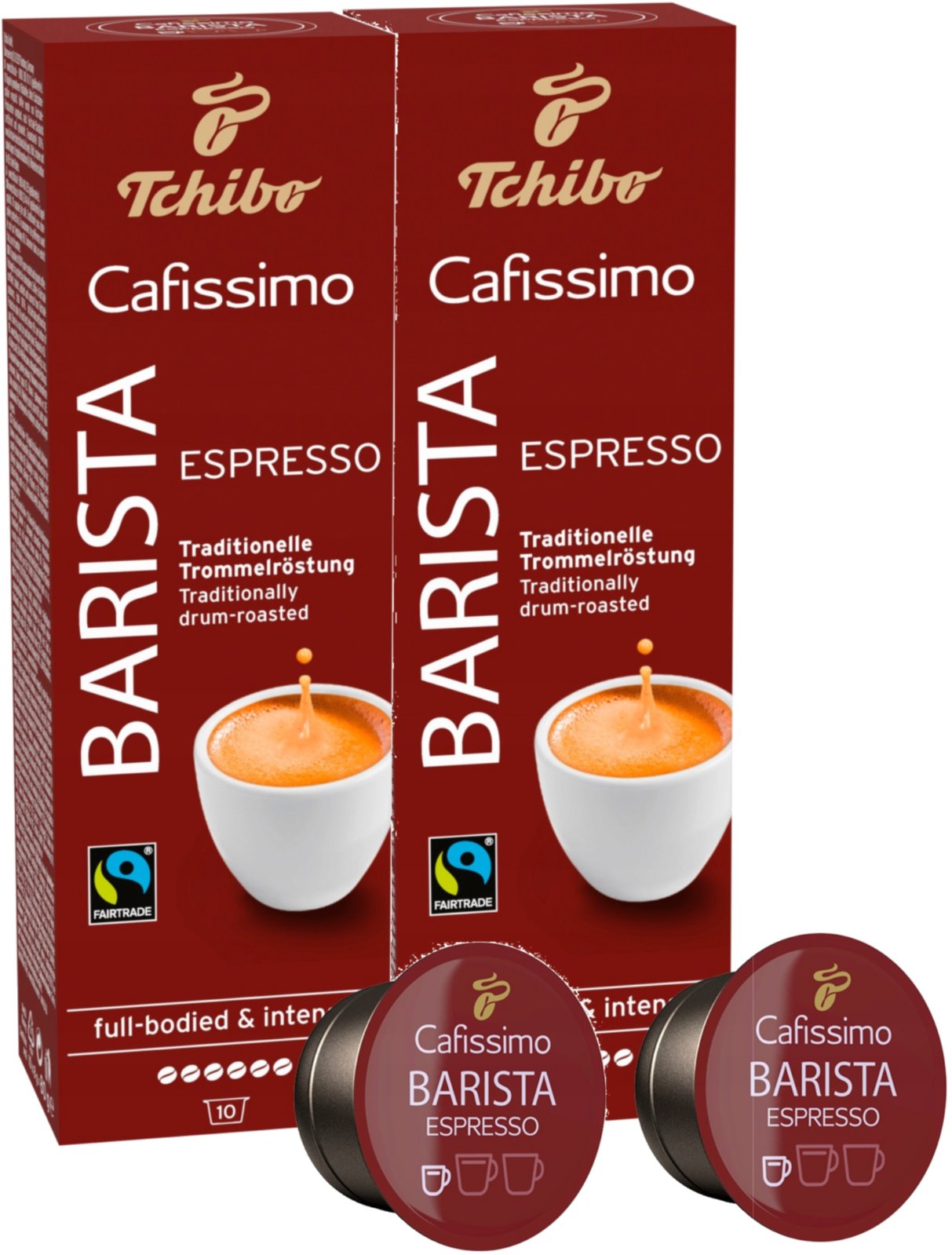 Tchibo Cafissimo Barista Espresso 10x2 Kapsułki Arabika Zestaw