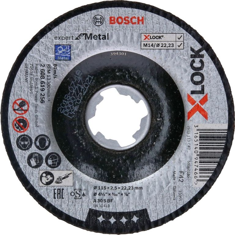 Bosch X-LOCK tarcza EfM 115x2,5mm (2608619256)