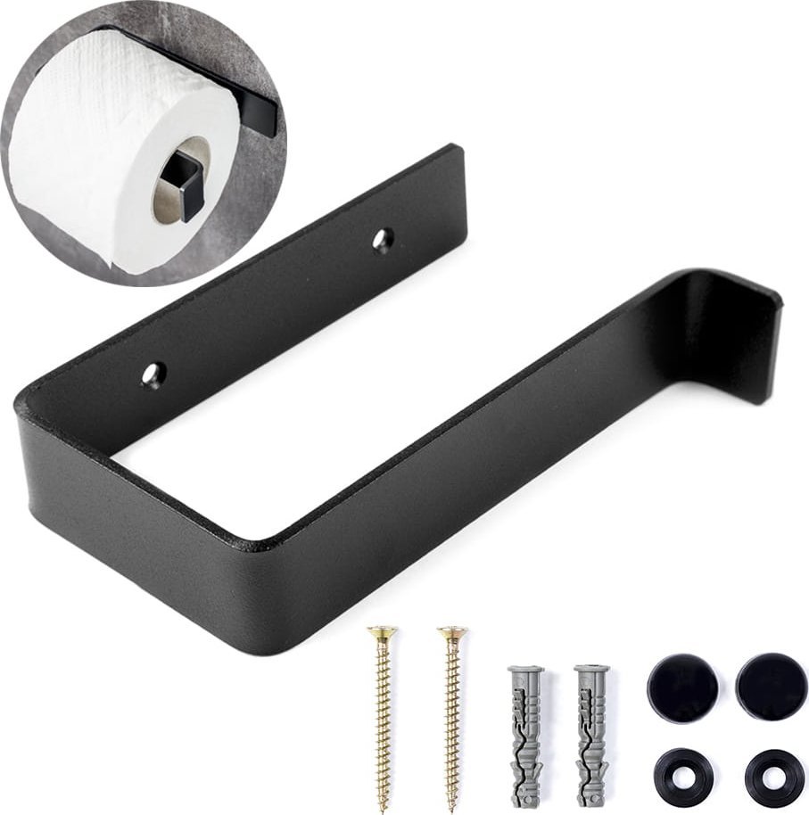 ZOLTA Uchwyt ścienny na papier toaletowy w stylu LOFT