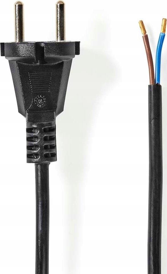 Kabel zasilający Nedis Nedis CEGL11940BK100 kabel zasilające Czarny 10 m CEE7/17 Wtyczka zasilająca typu C