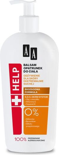 AA HELP Balsam-opatrunek do ciała - skóra ekstremalnie sucha 400ml