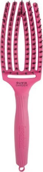 Olivia Garden Finger Brush, szczotka w kolorze Hot Pink